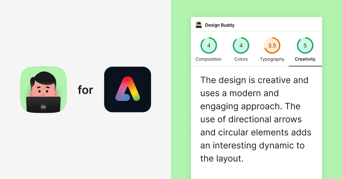 Design Buddy add-on for Adobe Express